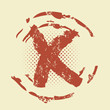 grunge reject stamp