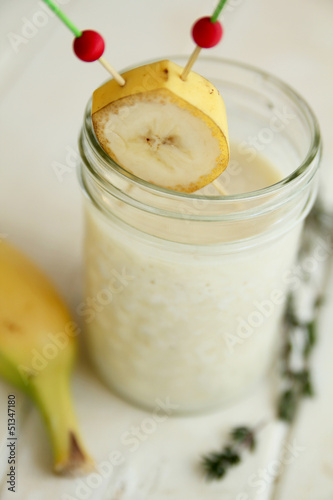 Photo: Banana smoothie Banana smoothie