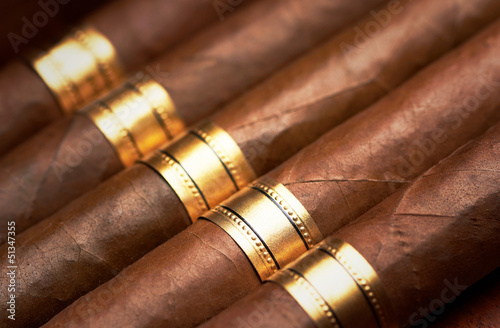 Photo: Close up of cigars Close up of cigars