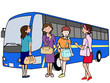女子会でバス旅行