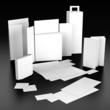 Photo: 3d render of Set of corporate identity templates 3d render of Set of corporate identity templates