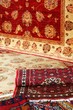 textures and background of handmade carpets and rugs
