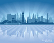 Glasgow Scotland Skyline City ...