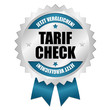 Tarif check Siegel blau