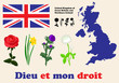 floral symbols of United Kingdom of Great Britain and Northern I