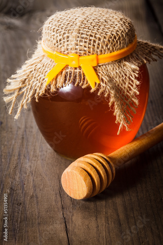 Photo: Honey in jar Honey in jar
