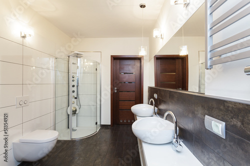 Photo: Grand design - bathroom interior Grand design - bathroom interior