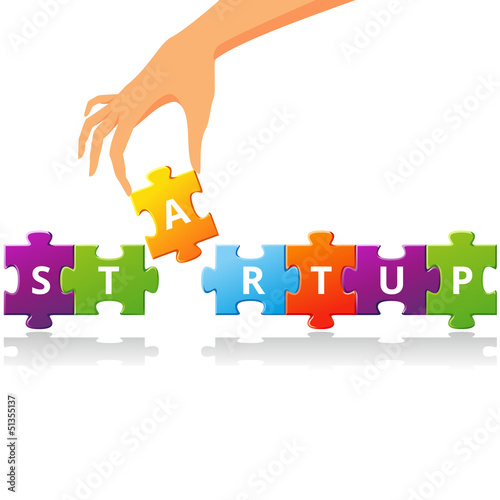 Vector: StartupPuzzle StartupPuzzle