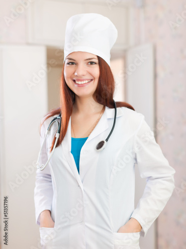 Photo: Portrait of friendly doctor Portrait of friendly doctor