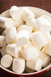 marshmallows in a bowl
