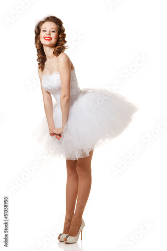 Photo: Happy pin-up bride Happy pin-up bride
