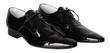 Mens black dancing pair of shoes