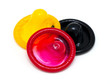 colorful condoms