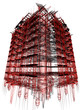 3d  abstract modern architecture background