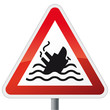 Schild Achtung Titanic