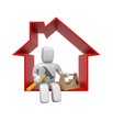 Worker with tools. DIY metaphors