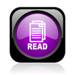 Read Black And Violet Square W...