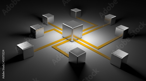 Illustration: Abstract communications Abstract communications