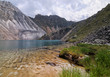 Photo: Sandy beach on the Emerald Lake Sandy beach on the Emerald Lake