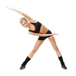 Young fitness woman doing exercise