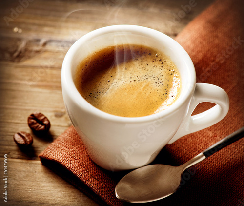 Photo: Coffee Espresso. Cup Of Coffee Coffee Espresso. Cup Of Coffee