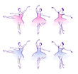 Ballet woman-dancers.