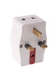 Power Adaptor on background.