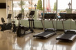 gym at the hotel