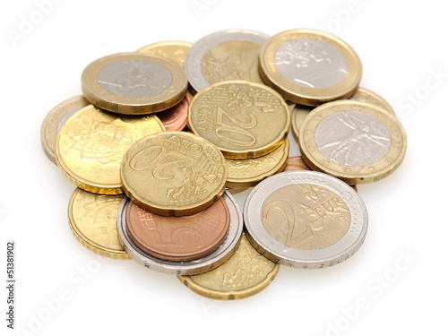 Illustration: Euro Coins Euro Coins