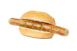 Bratwurst im Brötchen