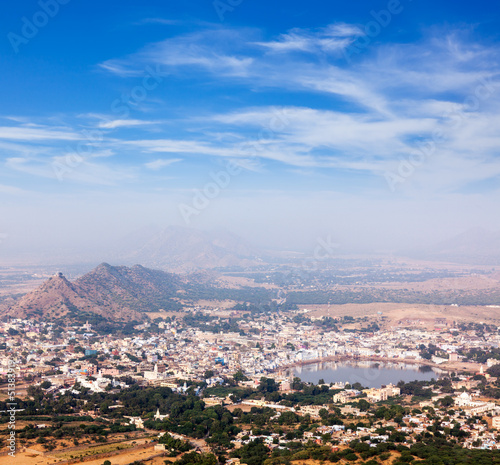 Photo: Holy city Pushkar. . Rajasthan, India Holy city Pushkar. . Rajasthan, India