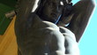 Sculpture of the Atlanteans in St. Petersburg