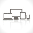 smartphone - tablette tactile - ordinateur - portable