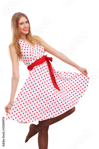 Photo: Woman in red dress Woman in red dress
