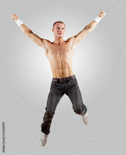 Photo: Modern style dancer posing Modern style dancer posing
