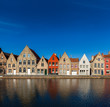 European town. Bruges (Brugge), Belgium