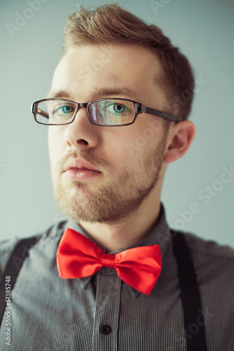 Photo: Portrait of young man Portrait of young man