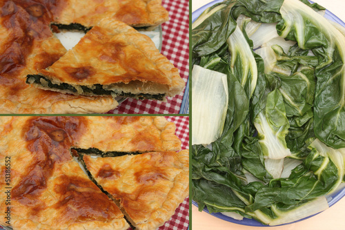 Photo: Tourte Provençale - Blette Anchoïade - Coca Tourte Provençale - Blette Anchoïade - Coca