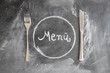 Foto: menu menu