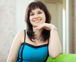  ordinary woman in home interior