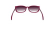 Sunglasses rotates on white background