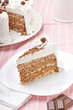 cream chocolate fruit cake sweet food dessert