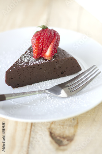 Photo: Flourless Chocolate Cake Flourless Chocolate Cake