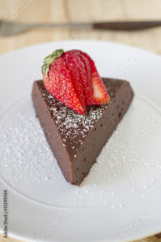Photo: Flourless Chocolate Cake Flourless Chocolate Cake