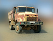 Old truck.