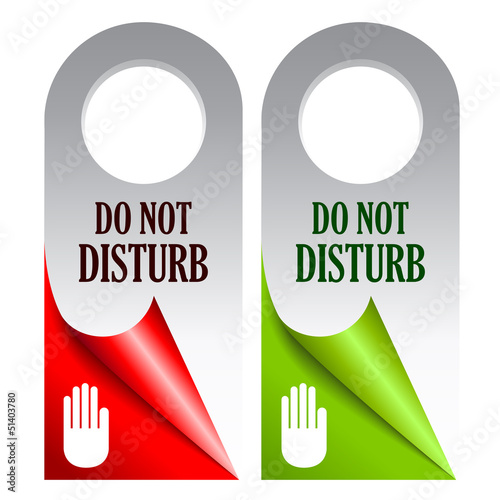 Vector: Vector do not disturb cards Vector do not disturb cards