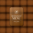 Restaurant menu design
