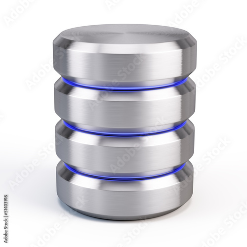 Illustration: Database icon Database icon