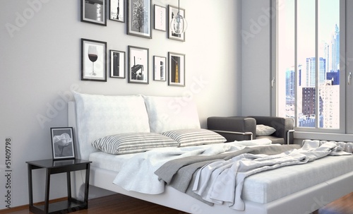 Illustration: Urban Bedroom Urban Bedroom