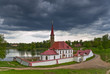 Palace with red roof
